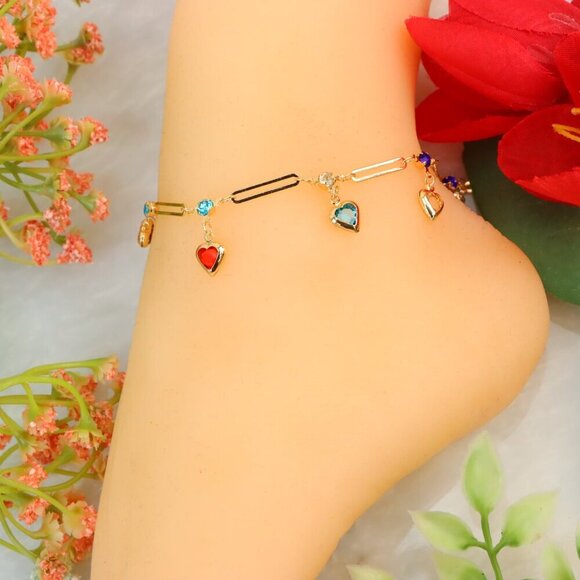 "New Beautiful Design Anklet for Women/Girls, Gift, A584 - Picture 5 of 10